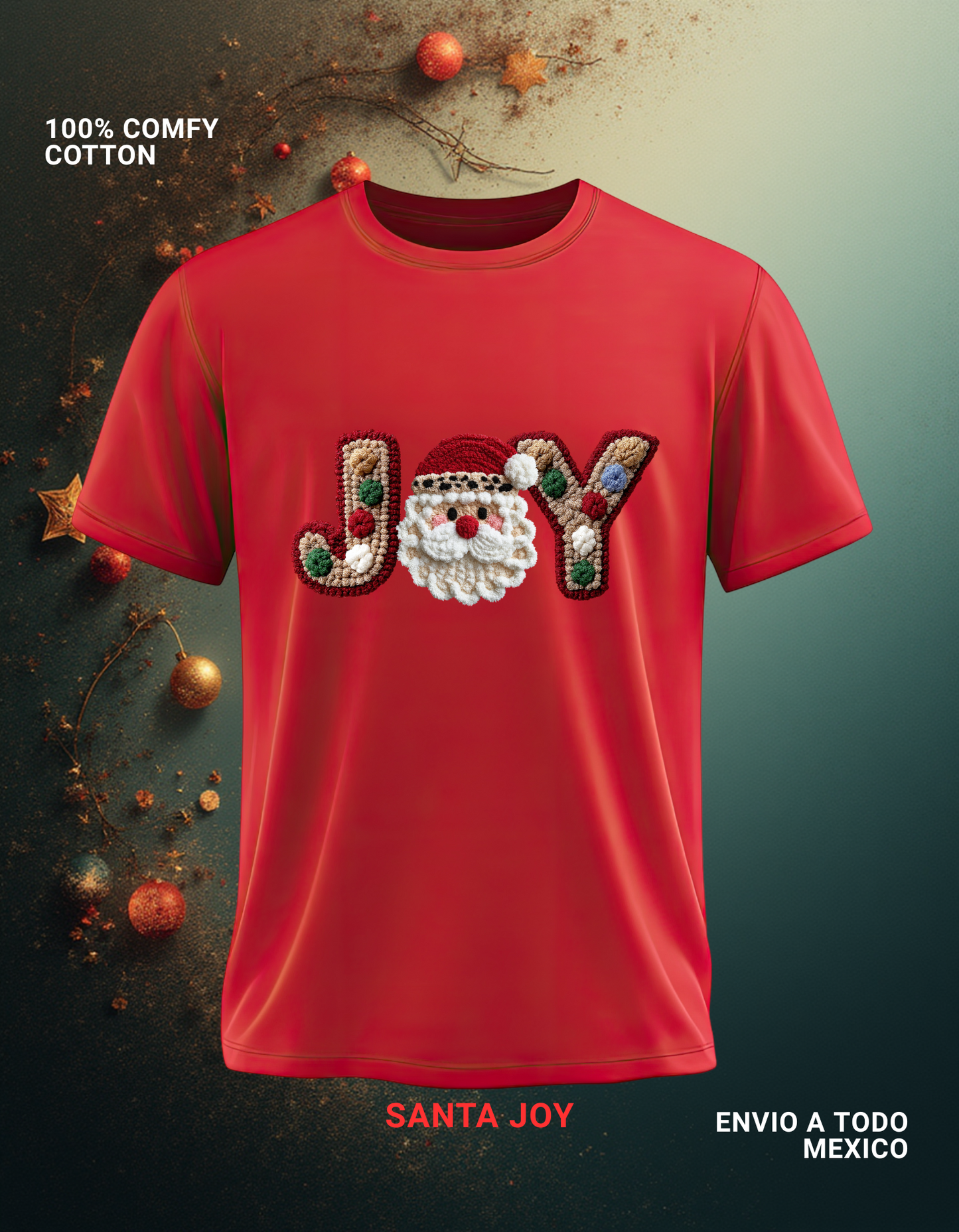 PLAYERA SANTA JOY