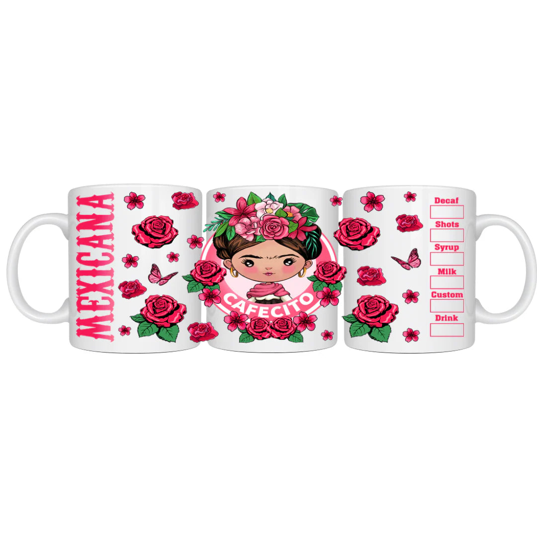 Sticker Frida Mexicana UV 117
