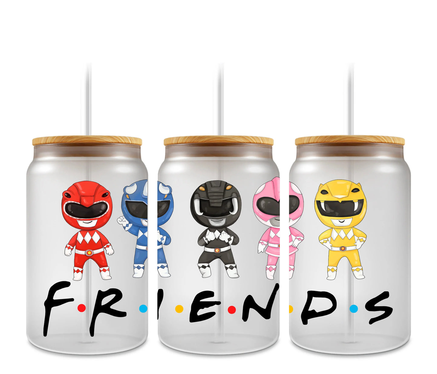 Sticker Power Rangers Friends UV 664