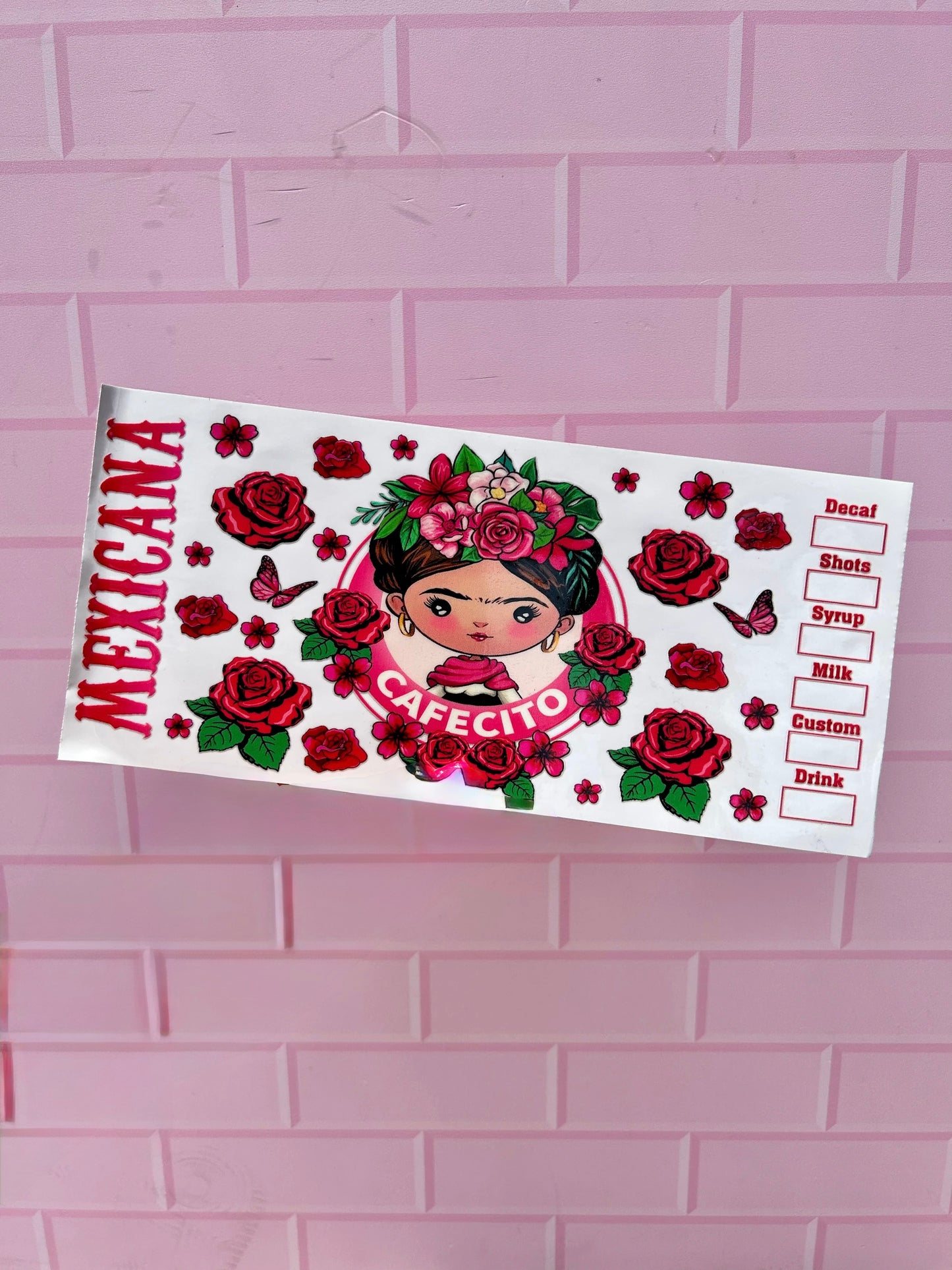 Sticker Frida Mexicana UV 01