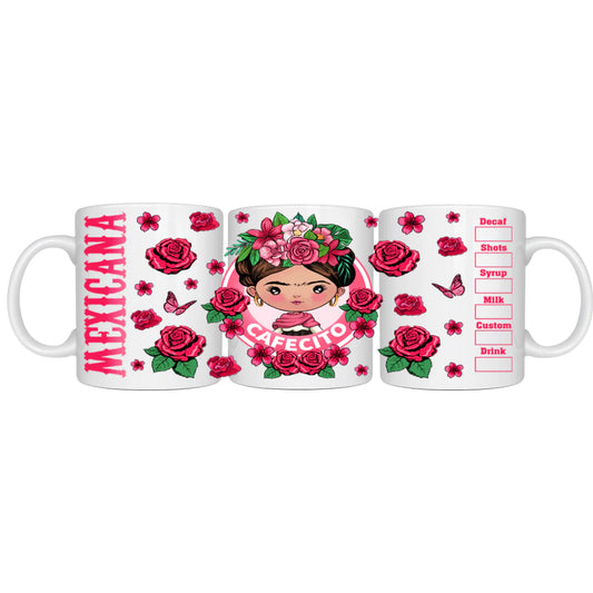 Sticker Frida Mexicana UV 117