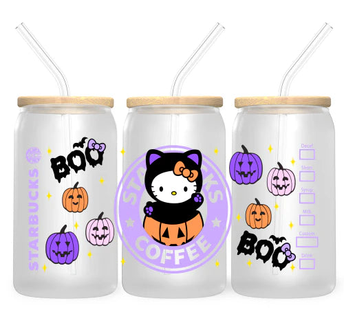Sticker Kitty Boo  UV 438
