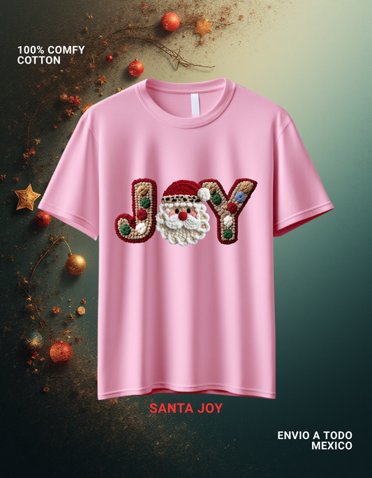 PLAYERA SANTA JOY