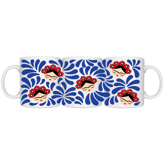 Sticker Frida Azul UV 109