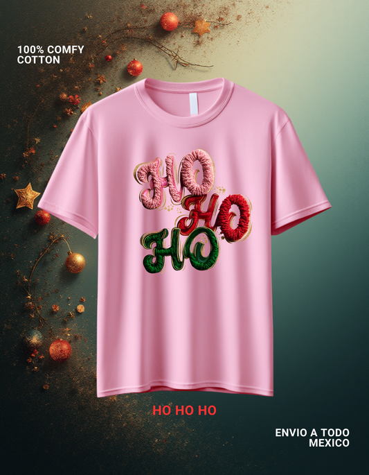 PLAYERA HO HO HO