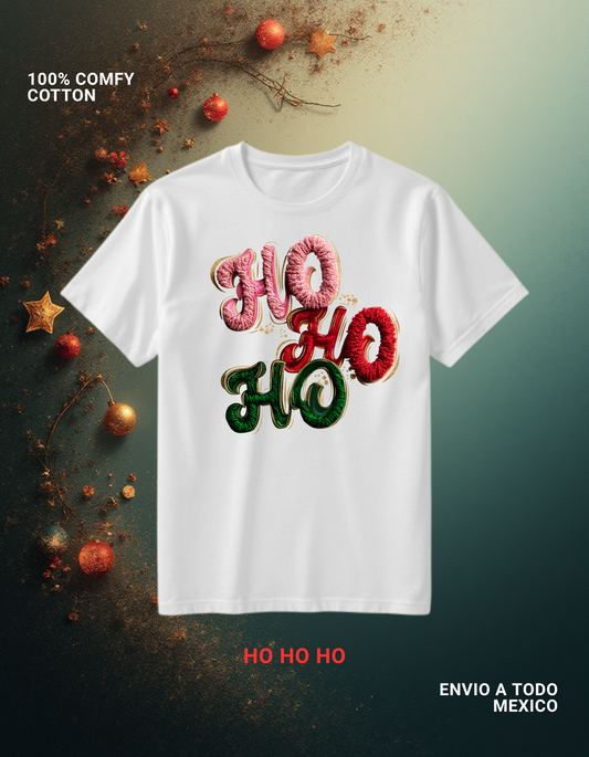 PLAYERA HO HO HO