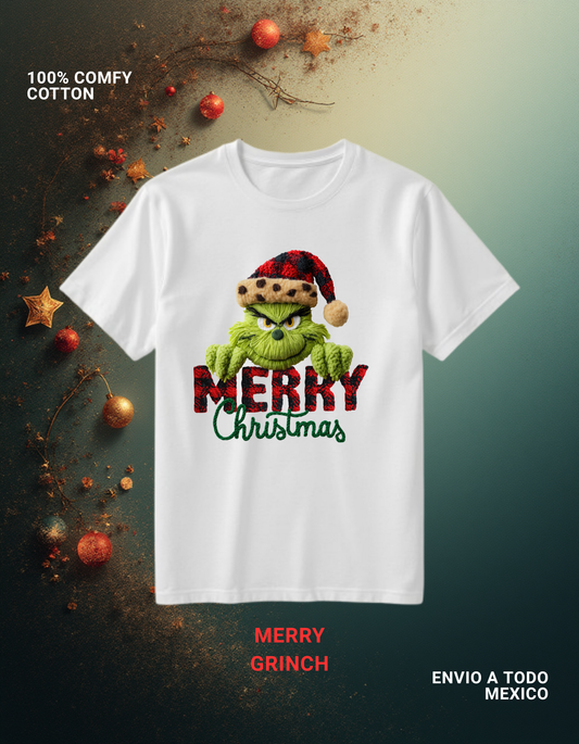 PLAYERA MERRY GRINCH